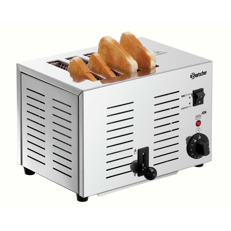 Toaster - 2 oder 4 Scheiben - Bartscher Toaster - 2 oder 4 Scheiben - Bartscher