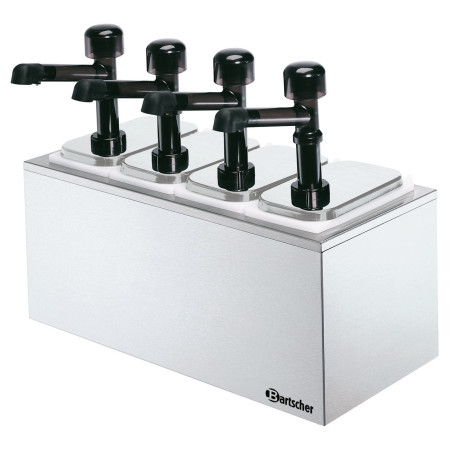 Soßenpumpen - 3,3 Liter - 4 Pumpen