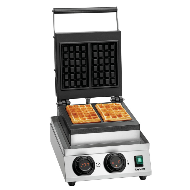 Professionelles Waffeleisen MDI 1BW-AL Bartscher | Brüsseler Waffel und Leistung 1800W Professionelles Waffeleisen MDI 1BW-AL Bartscher | Brüsseler Waffel und Leistung 1800W