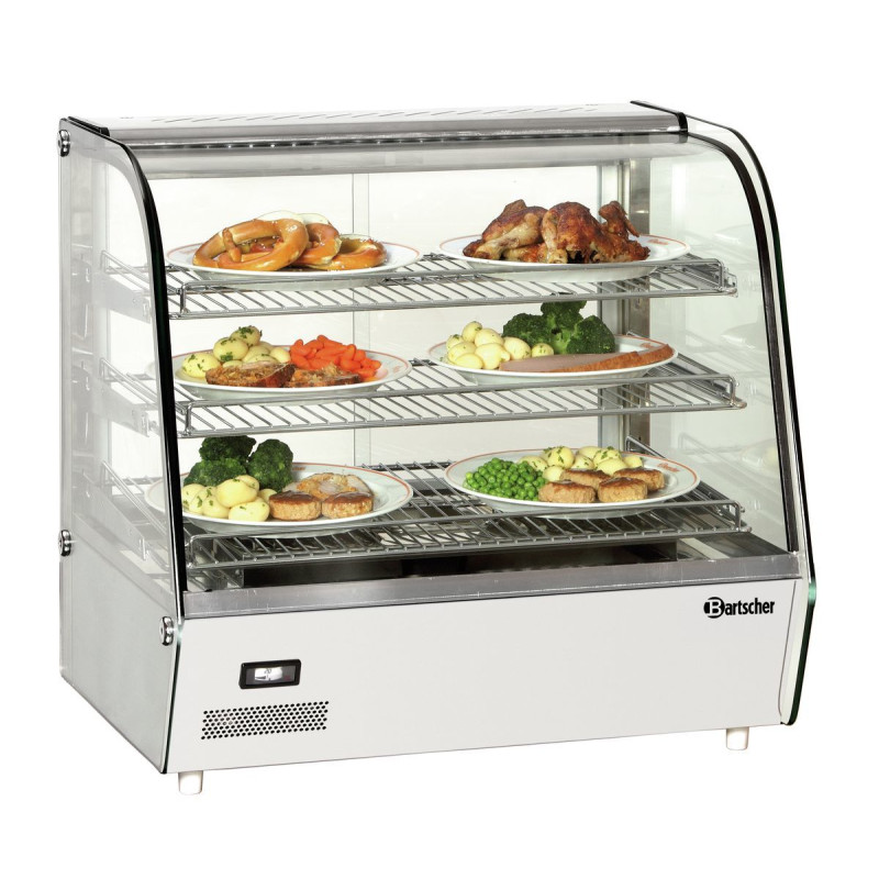 Beheizte Vitrine Deli Plus I Bartscher - 120L, LED-Beleuchtung Beheizte Vitrine Deli Plus I Bartscher - 120L, LED-Beleuchtung