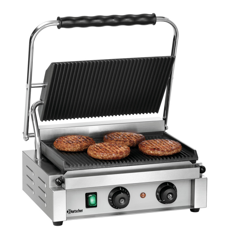 Grillkontakt Panini-T Bartscher: Hochleistungs-Kontaktgrill für Paninis und Sandwiches Grillkontakt Panini-T Bartscher: Hochleistungs-Kontaktgrill für Paninis und Sandwiches