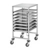 Euronorm-Wagen AEN700-6040 Bartscher: Professionelle Lagerung in der Gastronomie