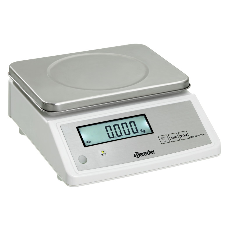 Professionelle Küchenwaage Bartscher 15kg 5g A300117 Professionelle Küchenwaage Bartscher 15kg 5g A300117