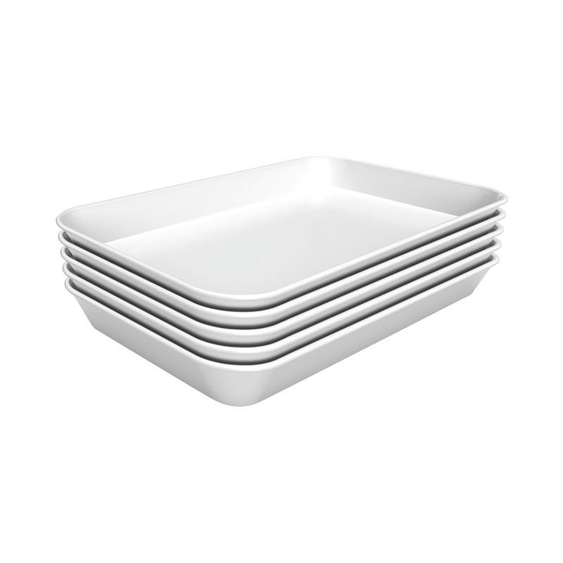 Präsentationsplatte aus weißem Melamin 250x350 mm - Bartscher Präsentationsplatte aus weißem Melamin 250x350 mm - Bartscher