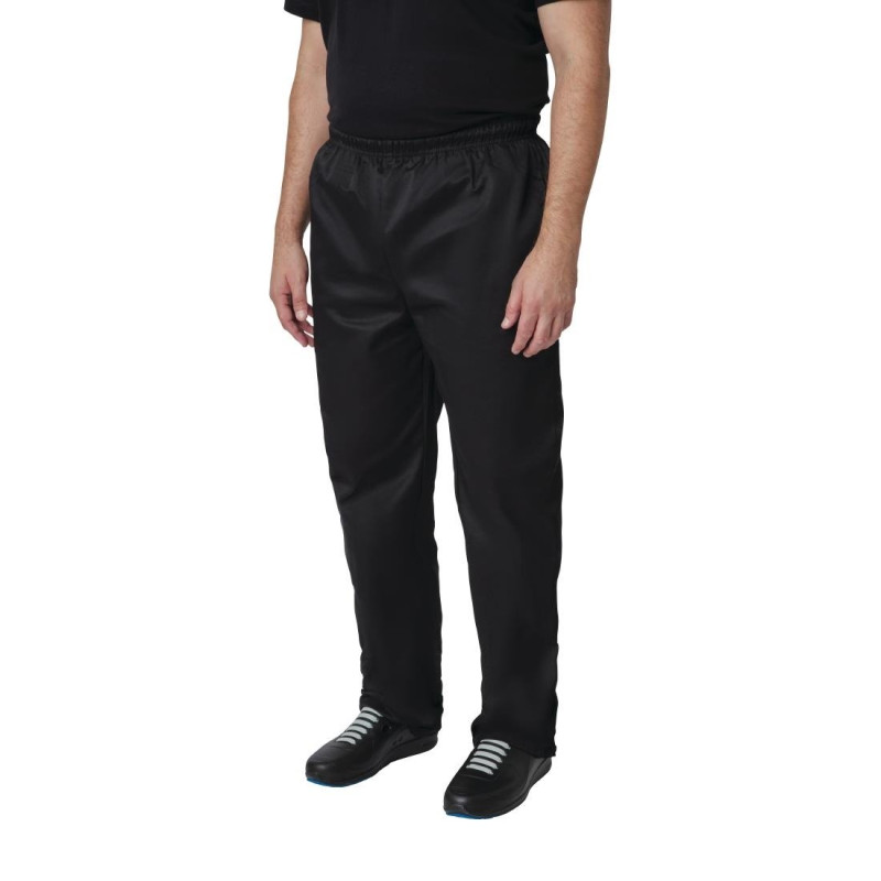 Kochhose Unisex Schwarz Vegas - Größe Xs - Whites Chefs Clothing - Fourniresto Kochhose Unisex Schwarz Vegas - Größe Xs - Whites Chefs Clothing - Fourniresto