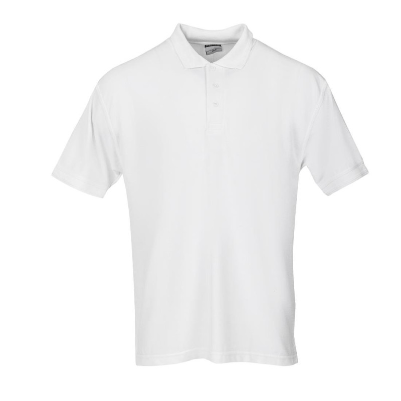 Polo Mixte Blanc - Taille L - FourniResto - Fourniresto Polo Mixte Blanc - Taille L - FourniResto - Fourniresto