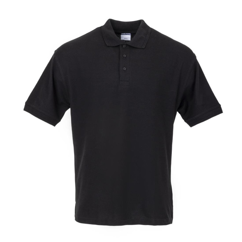 Polo Mixte Noir - Taille S - FourniResto - Fourniresto Polo Mixte Noir - Taille S - FourniResto - Fourniresto