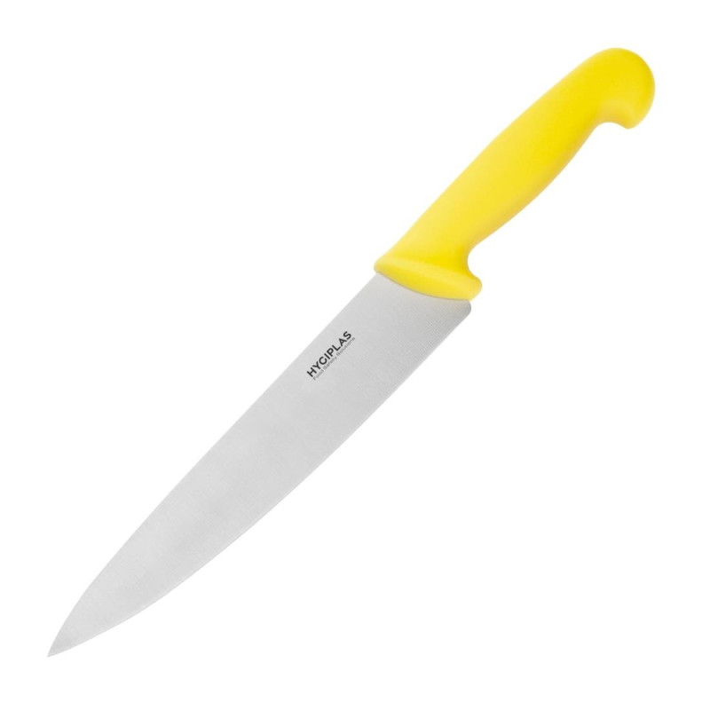 Kochmesser Gelb Klinge 21,5 cm - Hygiplas - Fourniresto Kochmesser Gelb Klinge 21,5 cm - Hygiplas - Fourniresto