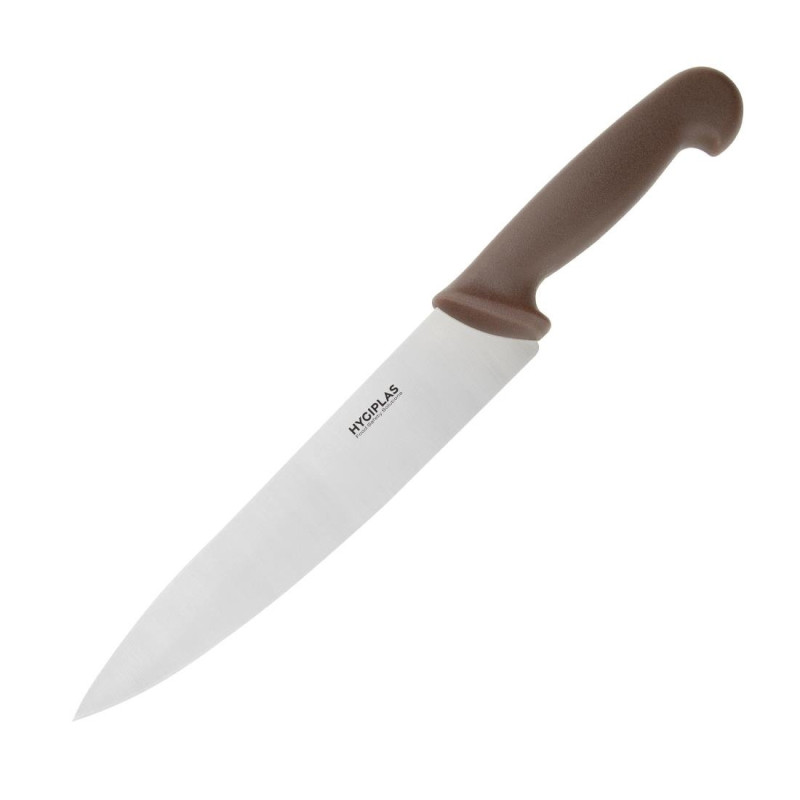 Kochmesser Braun Klinge 21,5 cm - Hygiplas - Fourniresto Kochmesser Braun Klinge 21,5 cm - Hygiplas - Fourniresto