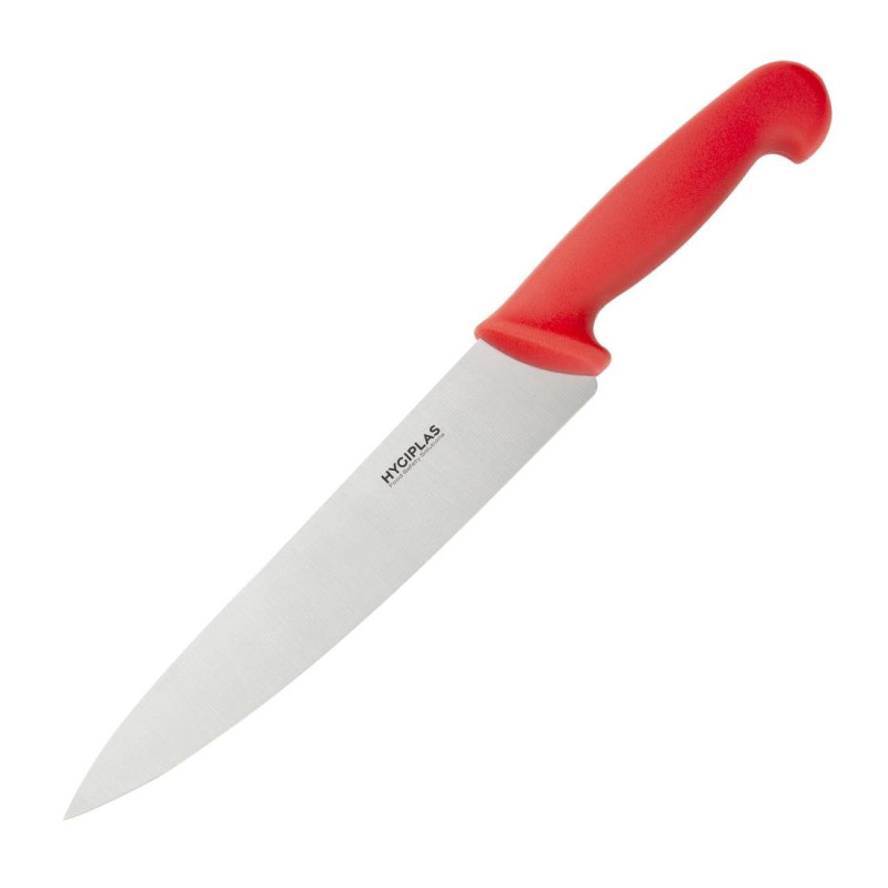 Kochmesser Rot Klinge 21,5 cm - Hygiplas - Fourniresto Kochmesser Rot Klinge 21,5 cm - Hygiplas - Fourniresto