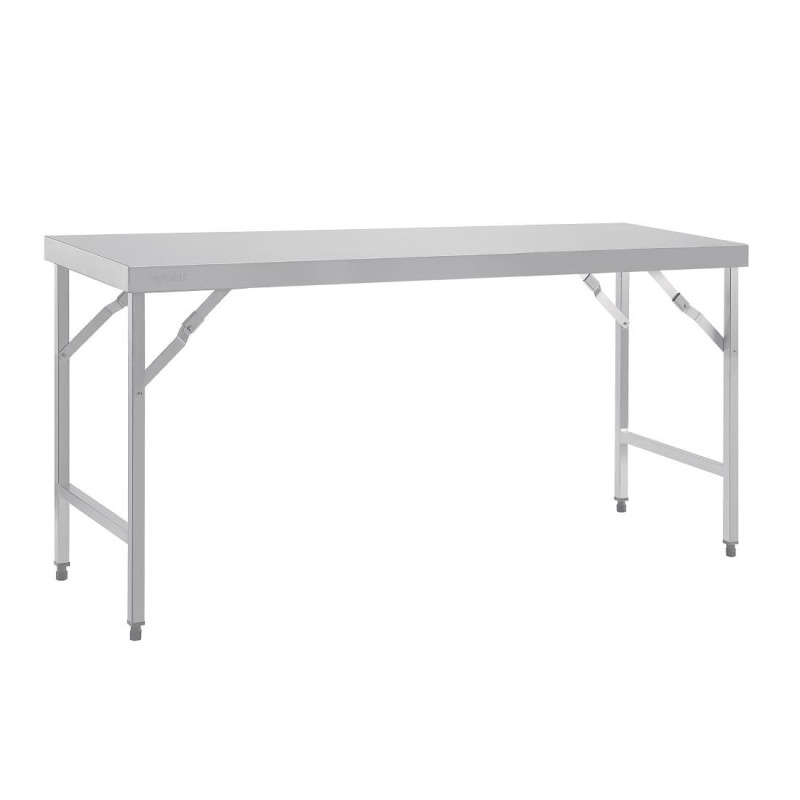 Großer Edelstahl-Klapptisch 1800 mm - Vogue - Fourniresto Großer Edelstahl-Klapptisch 1800 mm - Vogue - Fourniresto