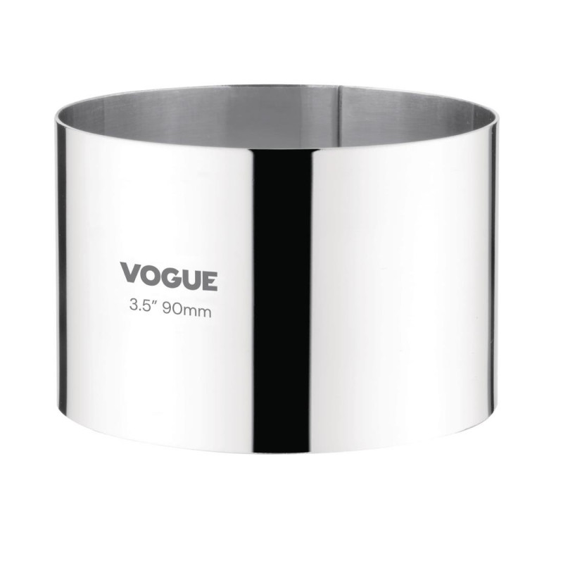Edelstahl-Mousse-Ring Ø 90 mm H 60 mm - Vogue - Fourniresto Edelstahl-Mousse-Ring Ø 90 mm H 60 mm - Vogue - Fourniresto
