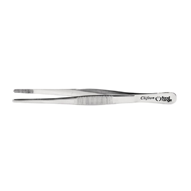 Mikro Edelstahl-Pinzette mit abgerundeten Enden 160 mm - FourniResto - Fourniresto Mikro Edelstahl-Pinzette mit abgerundeten Enden 160 mm - FourniResto - Fourniresto