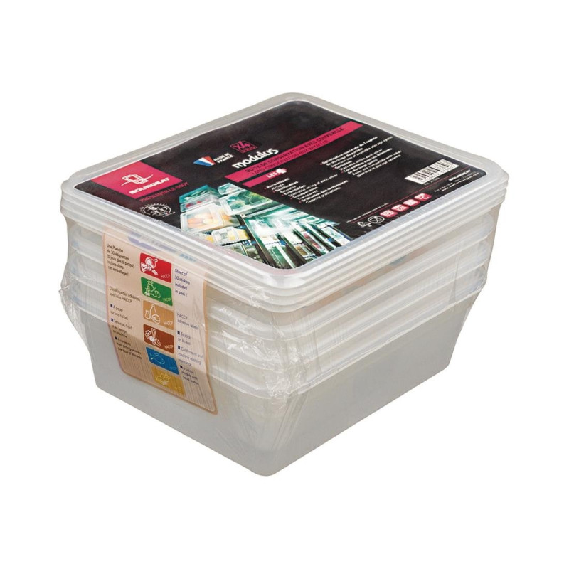 Aufbewahrungsbox GN 1/2 für den intensiven Gebrauch 7,5 L - Set mit 4 Stück - Bourgeat - Fourniresto Aufbewahrungsbox GN 1/2 für den intensiven Gebrauch 7,5 L - Set mit 4 Stück - Bourgeat - Fourniresto