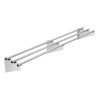 Wandregal aus Edelstahlrohr 1500 mm - Vogue - Fourniresto