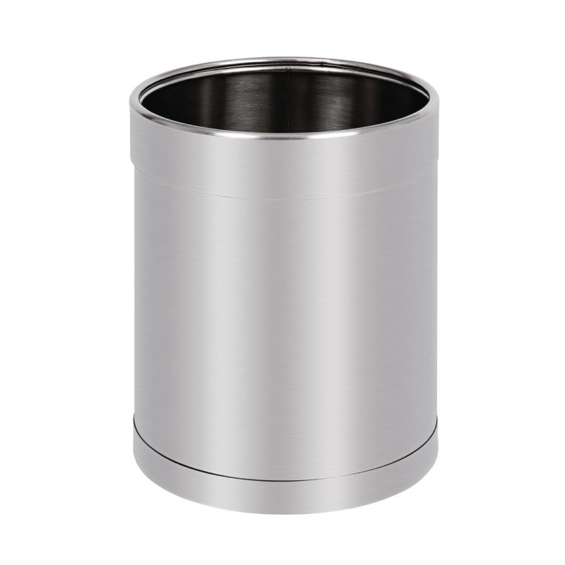 Papierkorb aus Edelstahl - 10,2 L - Bolero - Fourniresto Papierkorb aus Edelstahl - 10,2 L - Bolero - Fourniresto