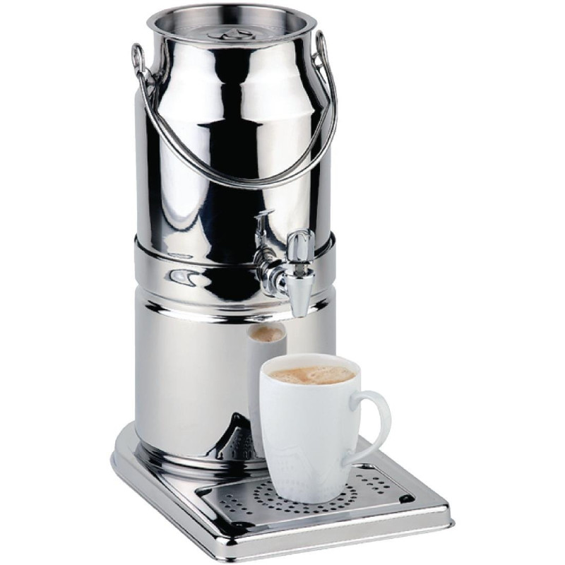 Milchspender aus Edelstahl 3 L - APS - Fourniresto Milchspender aus Edelstahl 3 L - APS - Fourniresto