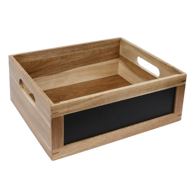 Präsentationsbox mit Schiefer GN 1/2 - Olympia - Fourniresto Präsentationsbox mit Schiefer GN 1/2 - Olympia - Fourniresto