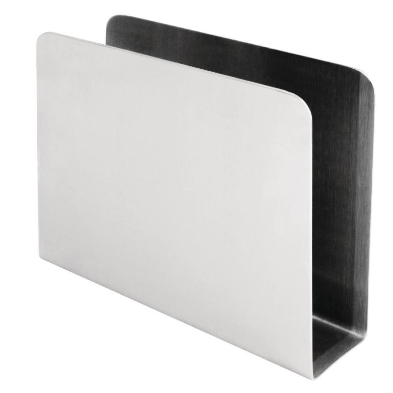 Handtuchhalter Quadrat aus Edelstahl 150 x 40 mm - Olympia - Fourniresto Handtuchhalter Quadrat aus Edelstahl 150 x 40 mm - Olympia - Fourniresto