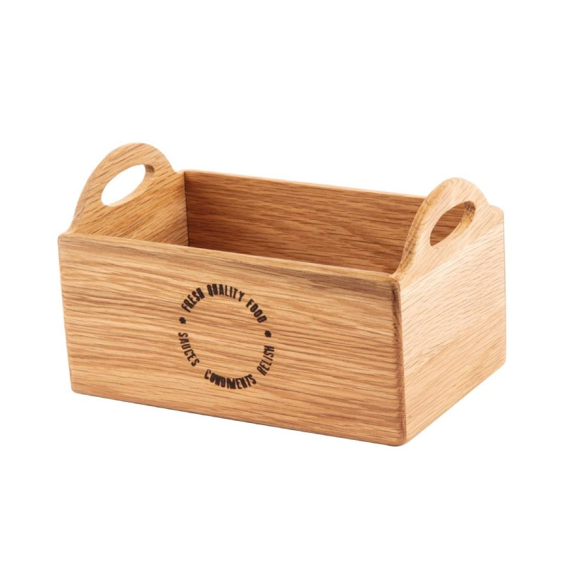 Gewürzhalter aus Eiche mit Gravur 230 x 145 mm - Olympia - Fourniresto Gewürzhalter aus Eiche mit Gravur 230 x 145 mm - Olympia - Fourniresto