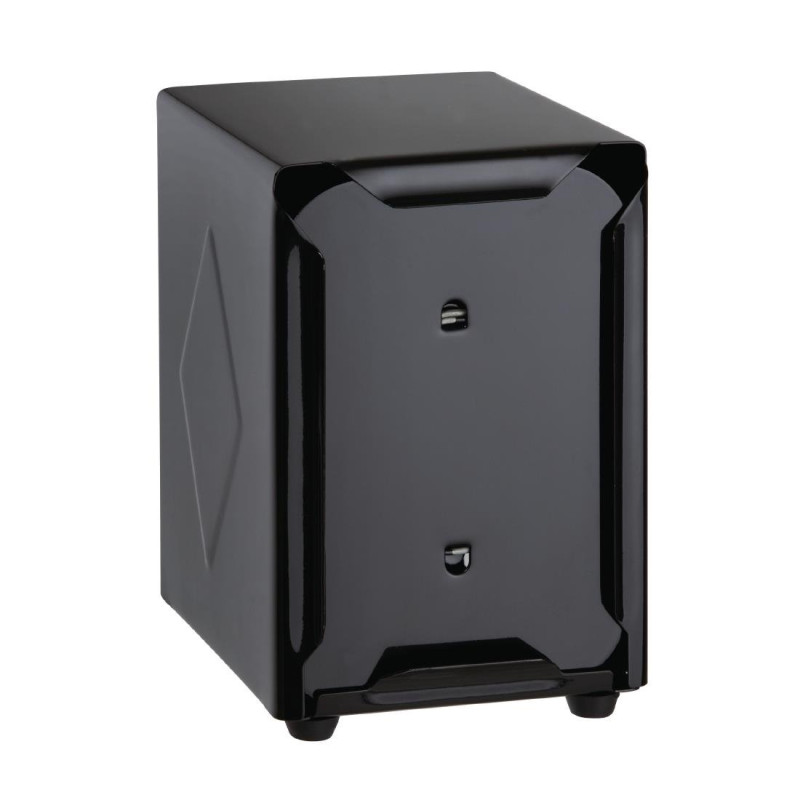 Handtuchspender Schwarz Edelstahl 90 x 107 mm - Olympia - Fourniresto Handtuchspender Schwarz Edelstahl 90 x 107 mm - Olympia - Fourniresto