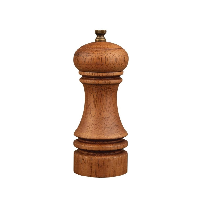 Salz- und Pfeffermühle aus Holz im antiken Look 150 mm - Olympia - Fourniresto Salz- und Pfeffermühle aus Holz im antiken Look 150 mm - Olympia - Fourniresto