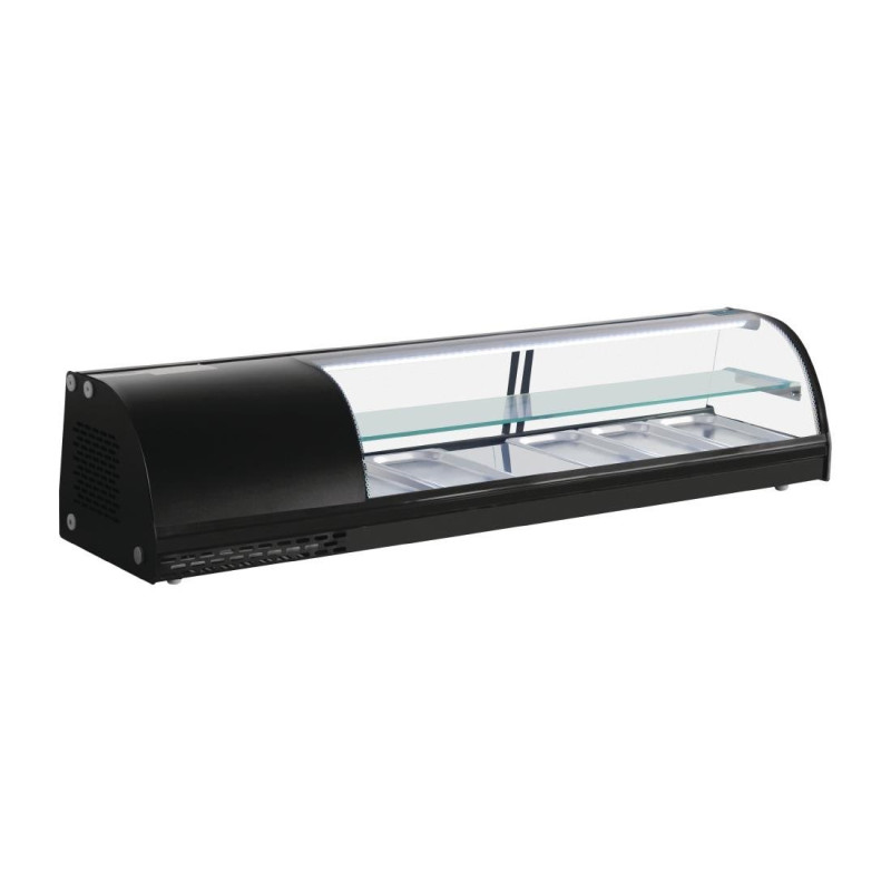 Vitrine für Tapas Serie G 1500mm 75L - Polar - Fourniresto Vitrine für Tapas Serie G 1500mm 75L - Polar - Fourniresto