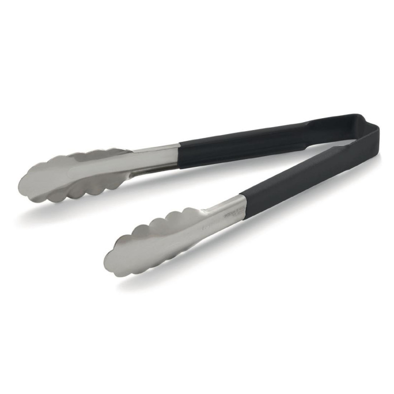 Edelstahl-Servierzange mit rutschfestem Griff 241mm - FourniResto - Fourniresto Edelstahl-Servierzange mit rutschfestem Griff 241mm - FourniResto - Fourniresto