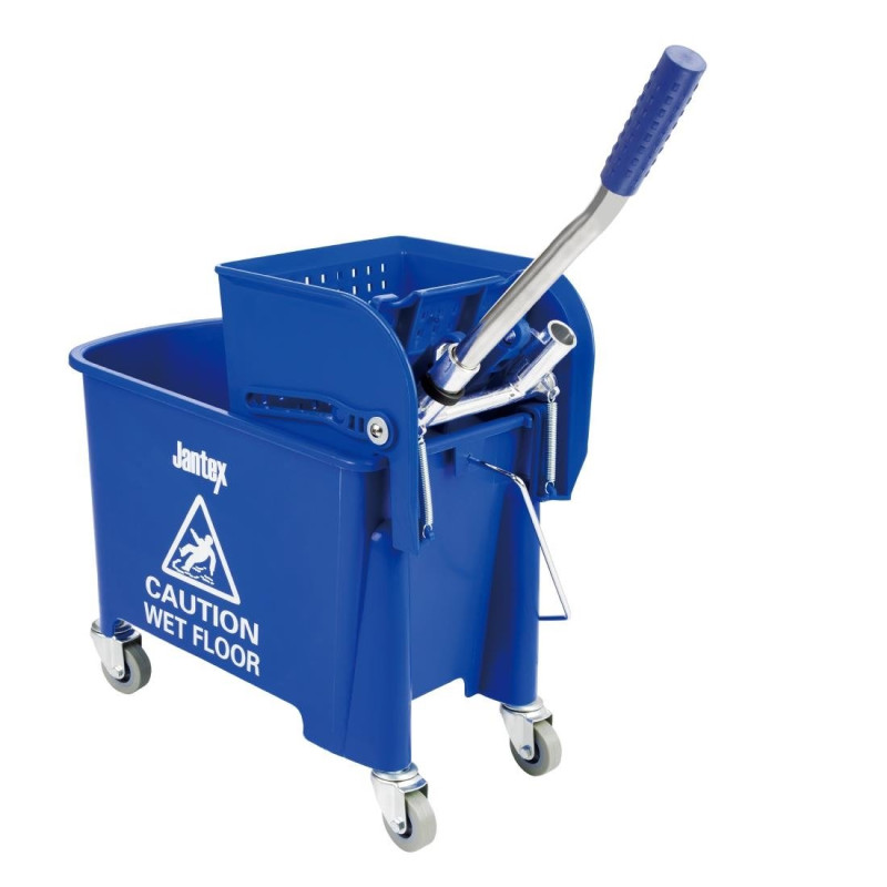 Eimer mit Auswringvorrichtung Kentucky Blau 20L - Jantex - Fourniresto Eimer mit Auswringvorrichtung Kentucky Blau 20L - Jantex - Fourniresto
