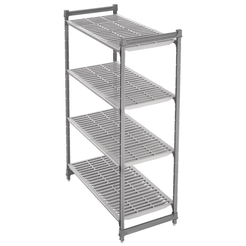 Unité De 4 Étagères À Clairevoie - L 1070 x P 460mm - Cambro Unité De 4 Étagères À Clairevoie - L 1070 x P 460mm - Cambro