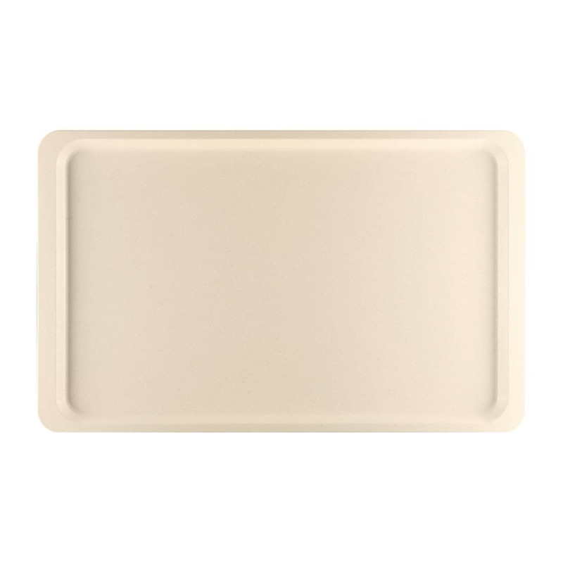 Servierplatte aus Polyester GN1/2 325x265mm Beige - Roltex - Fourniresto Servierplatte aus Polyester GN1/2 325x265mm Beige - Roltex - Fourniresto