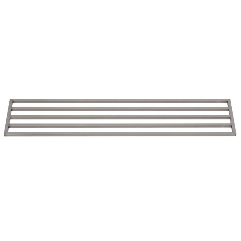 Wandregal aus Edelstahl mit Löchern - L 1800 x 400mm - Gastro M Wandregal aus Edelstahl mit Löchern - L 1800 x 400mm - Gastro M