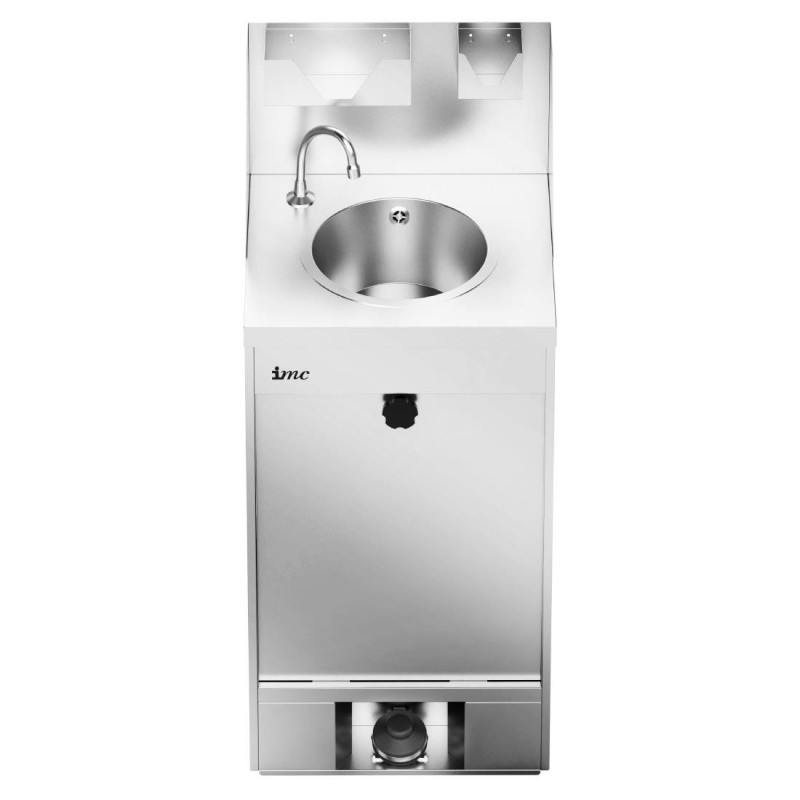 Mobile Handwaschstation aus Edelstahl - 20L - FourniResto Mobile Handwaschstation aus Edelstahl - 20L - FourniResto