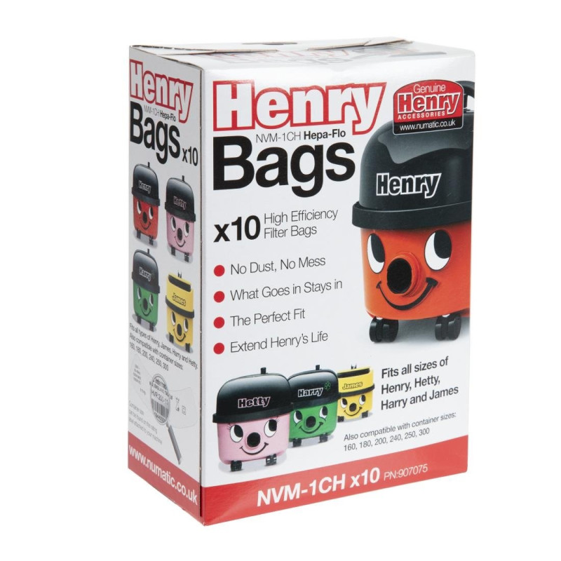 Staubsaugerbeutel Henry - Packung mit 10 - FourniResto - Fourniresto Staubsaugerbeutel Henry - Packung mit 10 - FourniResto - Fourniresto