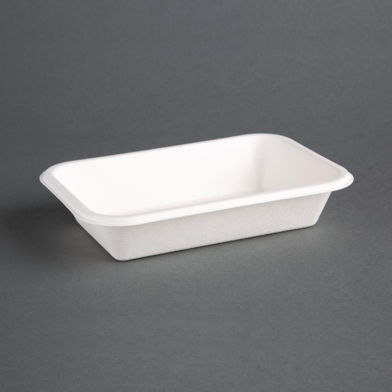 Kompostierbare Bagasse-Schalen 180mm - Packung mit 50 - Fiesta Green Kompostierbare Bagasse-Schalen 180mm - Packung mit 50 - Fiesta Green