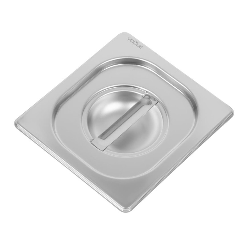 Edelstahldeckel - GN 1/6 - Vogue - Fourniresto Edelstahldeckel - GN 1/6 - Vogue - Fourniresto