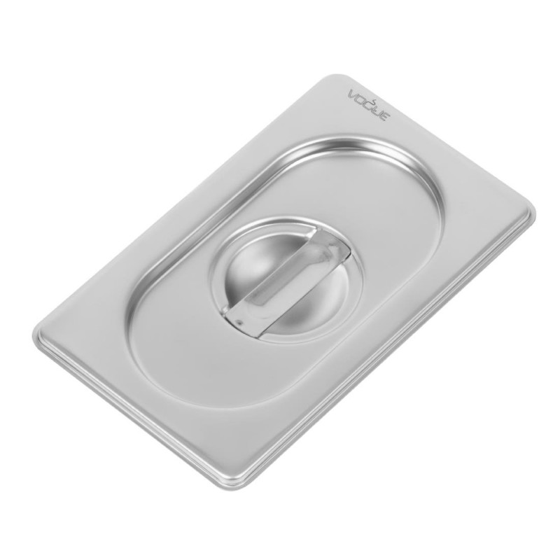 Edelstahldeckel - GN 1/9 - Vogue - Fourniresto Edelstahldeckel - GN 1/9 - Vogue - Fourniresto