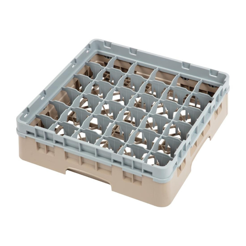 Gläserkorb 36 Fächer Camrack Beige - L 500 x B 500mm - Cambro Gläserkorb 36 Fächer Camrack Beige - L 500 x B 500mm - Cambro