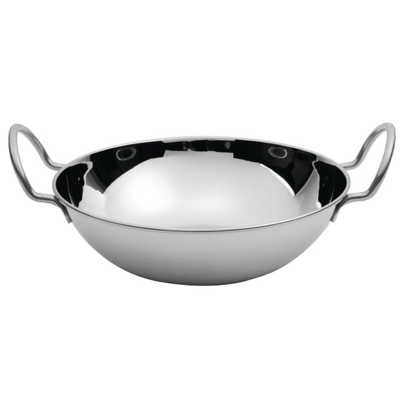 Balti-Edelstahlpfanne - Ø160mm - Olympia - Fourniresto Balti-Edelstahlpfanne - Ø160mm - Olympia - Fourniresto