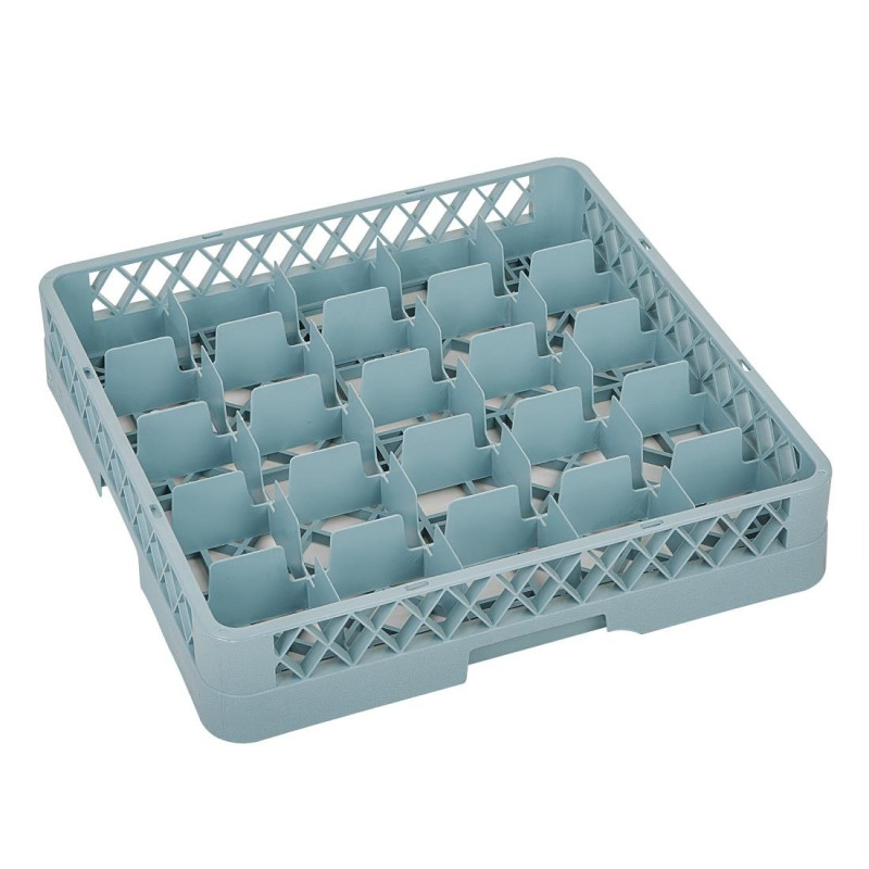 Glass Rack 25 Compartments - 500X500mm - Vogue Glass Rack 25 Compartments - 500X500mm - Vogue