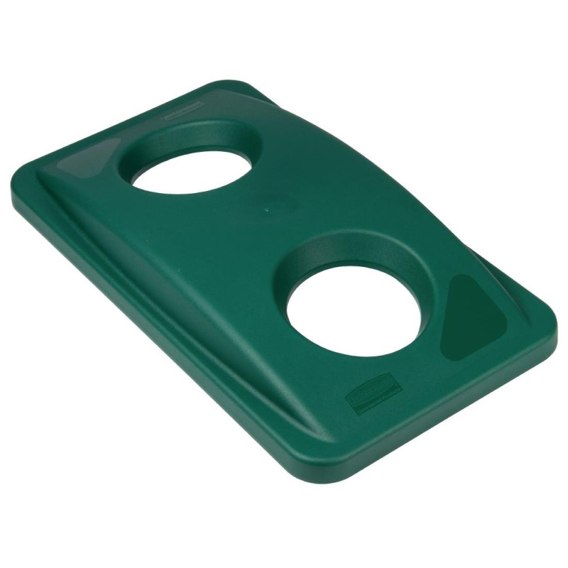 Grüner Deckel für Plastikflaschen - Rubbermaid Grüner Deckel für Plastikflaschen - Rubbermaid