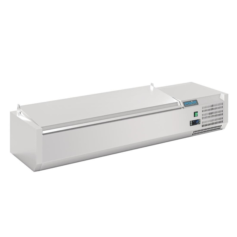 Saladette zum Aufstellen mit Deckel Serie G - 5 x GN 1/4 - Polar Saladette zum Aufstellen mit Deckel Serie G - 5 x GN 1/4 - Polar