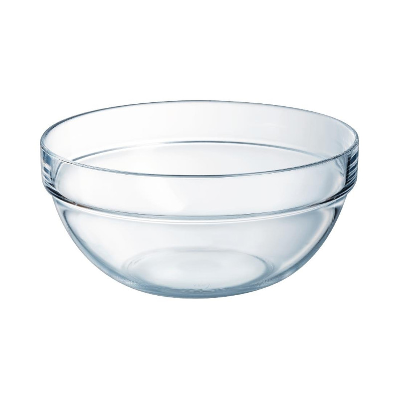 Stapelbare Glasschalen aus gehärtetem Glas - Ø200mm - 6er-Pack - Arcoroc - Fourniresto Stapelbare Glasschalen aus gehärtetem Glas - Ø200mm - 6er-Pack - Arcoroc - Fourniresto