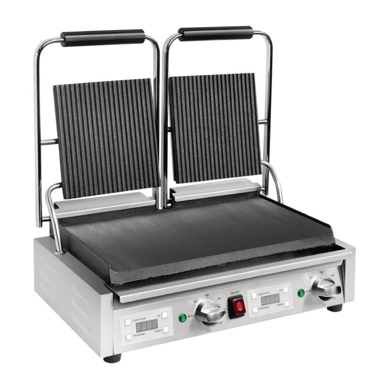 Kontaktgrill Doppelt Gerillt/Glatt-230V - Buffalo Kontaktgrill Doppelt Gerillt/Glatt-230V - Buffalo