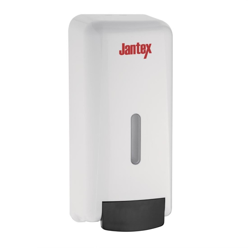 Flüssigseifen- und Handdesinfektionsmittelspender - 1L - Jantex Flüssigseifen- und Handdesinfektionsmittelspender - 1L - Jantex
