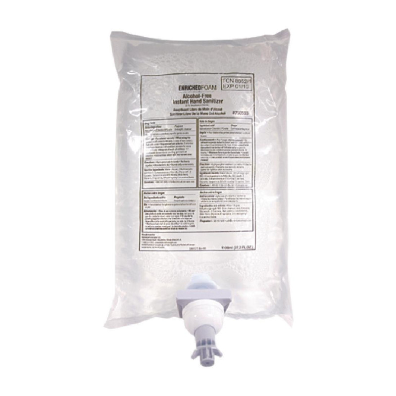 Reinigungslotion ohne Alkohol AutoFoam 1,1L - 4er-Pack - Rubbermaid - Fourniresto Reinigungslotion ohne Alkohol AutoFoam 1,1L - 4er-Pack - Rubbermaid - Fourniresto