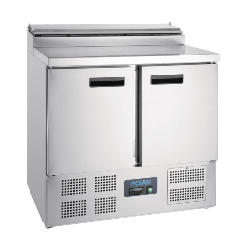 Kühlvorbereitungstheke für Pizza- und Salatserie G - 254L - Polar - Fourniresto Kühlvorbereitungstheke für Pizza- und Salatserie G - 254L - Polar - Fourniresto