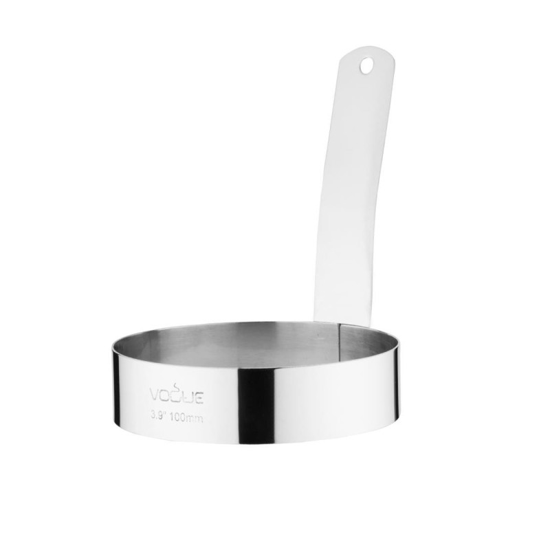 Eierkreis mit langem Griff - Ø 100 mm - Vogue Eierkreis mit langem Griff - Ø 100 mm - Vogue