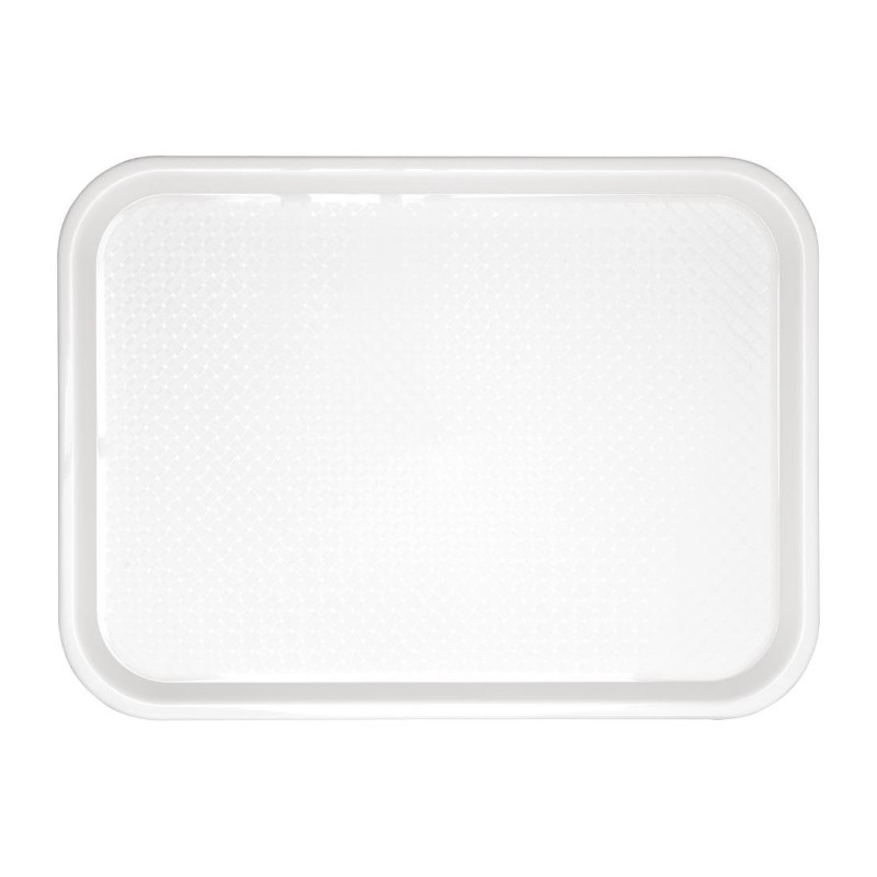 Selbstbedienungs-Tablett 305 x 415 mm Weiß - Olympia KRISTALLON - Fourniresto Selbstbedienungs-Tablett 305 x 415 mm Weiß - Olympia KRISTALLON - Fourniresto