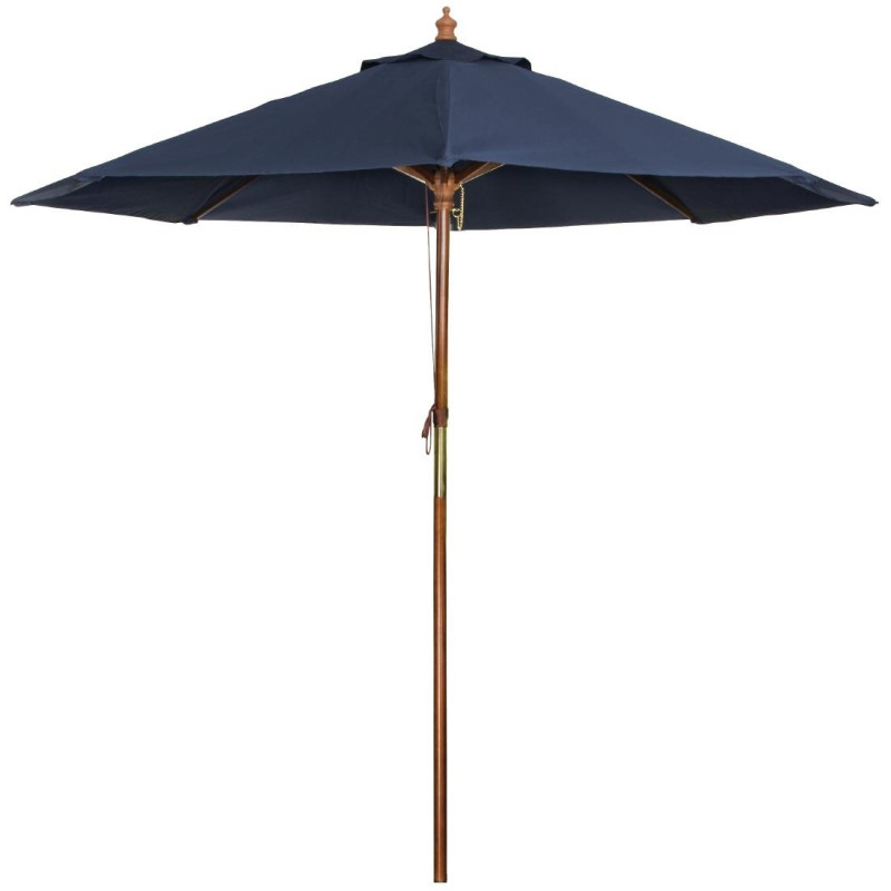 Sonnenschirm Rund Marineblau - H 3000mm - Bolero Sonnenschirm Rund Marineblau - H 3000mm - Bolero